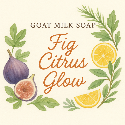 Goat Milk Soap- Fig citrus glow (salon)