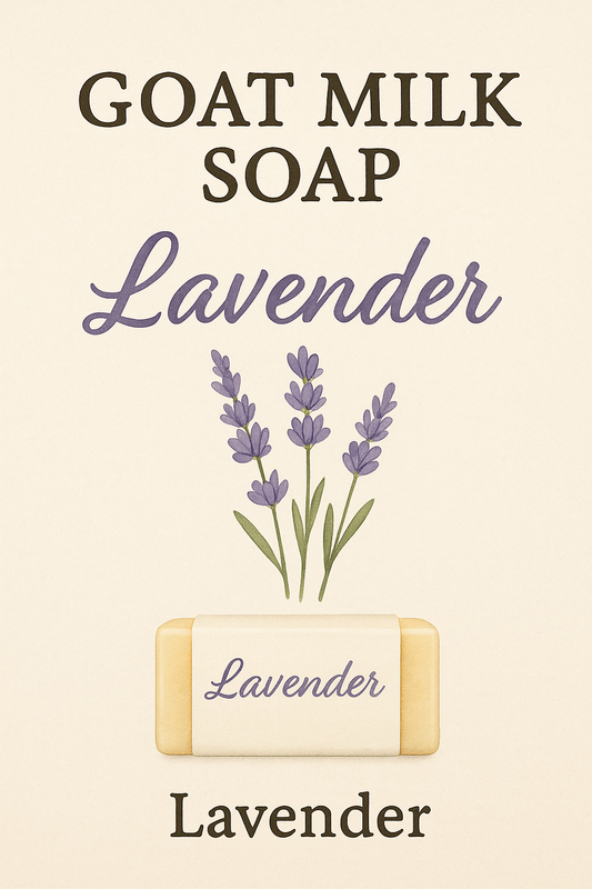 Goat Milk Soap-Lavender (salon)