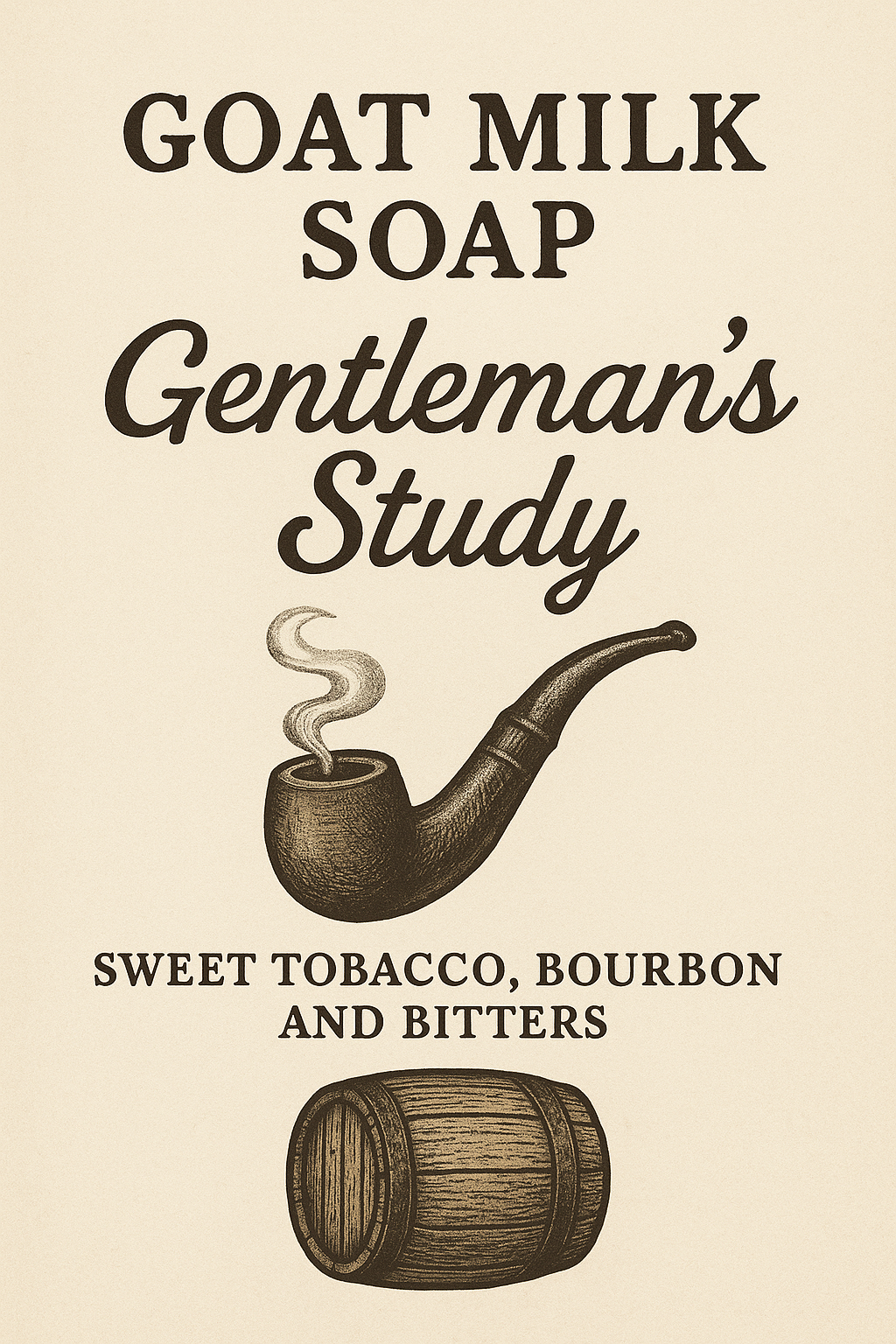 Goat Milk Soap-Gentleman’s Study