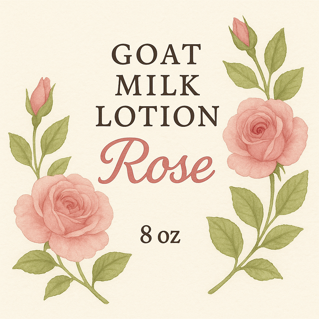 Goat Milk Lotion-Rose (Salon)