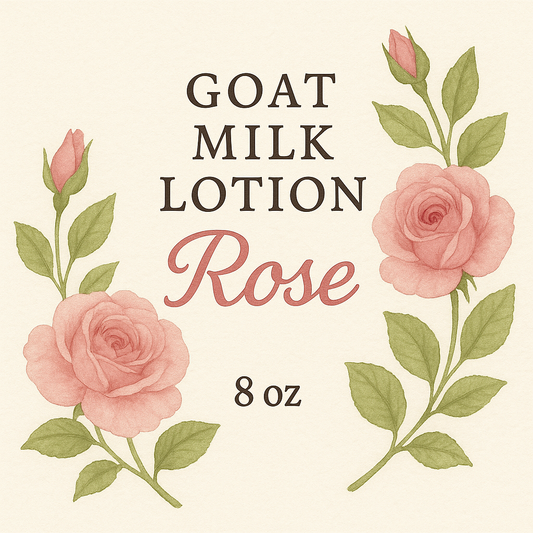Goat Milk Lotion-Rose (Salon)