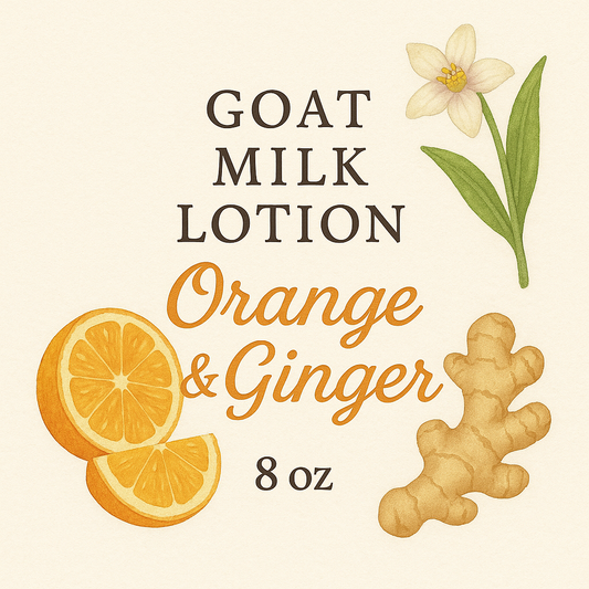 Goat Milk Lotion-Orange and Ginger